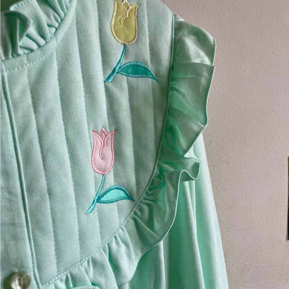 Konga Japan Style cotton flannel pyjamas mint-green size M-L, new without tag. - Picture 10 of 15